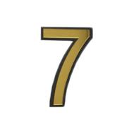 نشانگر عدد لاتین بزرگ 7 طلایی